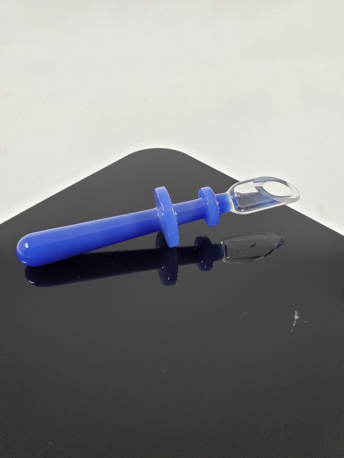 Creep Scoop Dabber UV Glopal And Grateful Blue - @Creepglass - HG