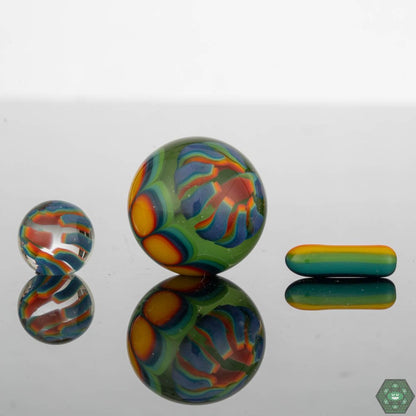 Crowman Crothers Dotstack Slurper Sets – Functional art pieces for your dab rig, designed for enhanced functionality and style.