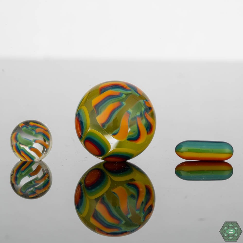 Crowman Crothers Dotstack Slurper Sets – High-quality, vibrant dab accessories for a perfect dab rig experience.