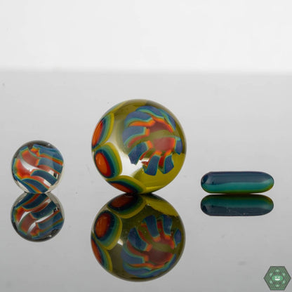 Crowman Crothers Dotstack Slurper Sets – The ultimate enhancement for your dab rig with vibrant colors and durable design.