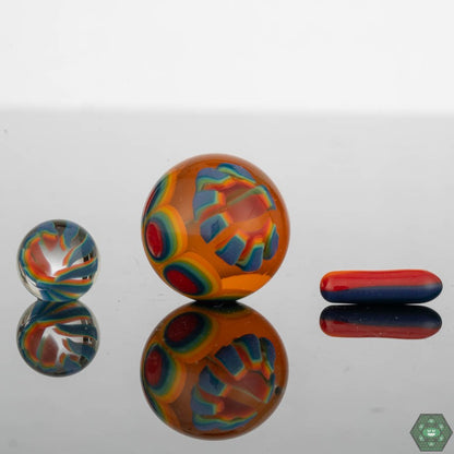 Crowman Crothers Dotstack Slurper Sets – Vibrant dab rig accessories with intricate dotstack designs for enhanced style and performance.

