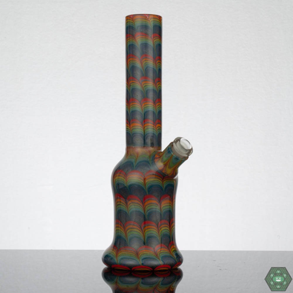 Crowman Crothers Mini Tube – Small yet functional glass bong designed for both style and portability.