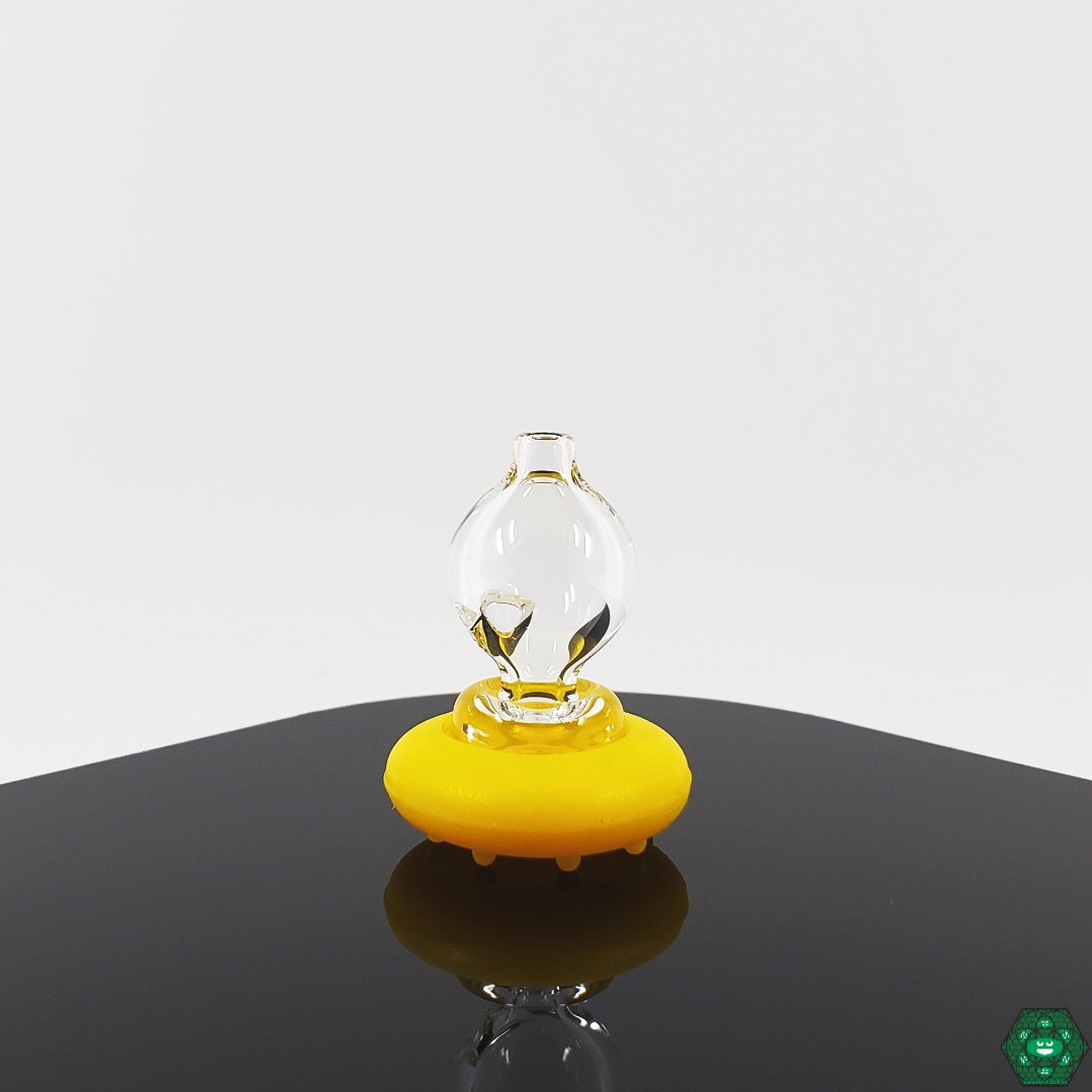 Spacewalk Glass Carb Cap for Puffco Peak – Premium airflow control for better concentrate experience.