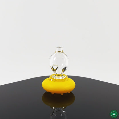 Spacewalk Glass Carb Cap for Puffco Peak – Premium airflow control for better concentrate experience.