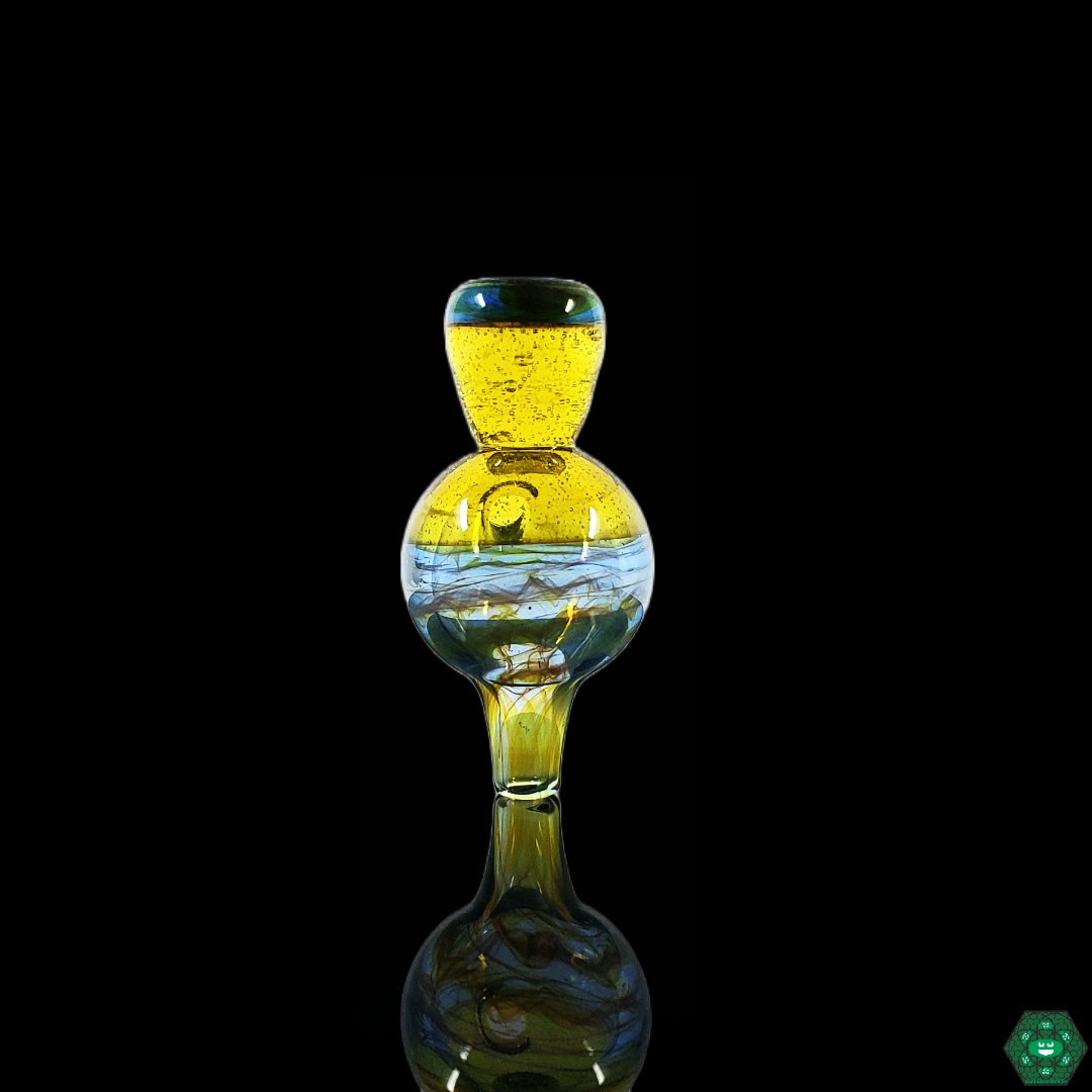 Dabfigalo Glass - Two Tone Bubble Caps - @Dabfigalo - HG