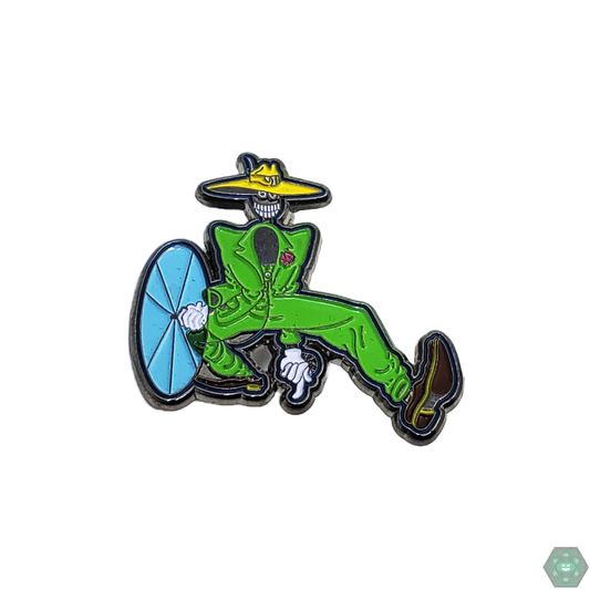 Dancing Man Hat Pin, an iconic music tribute collectible, perfect for collectors and fans looking to celebrate music culture