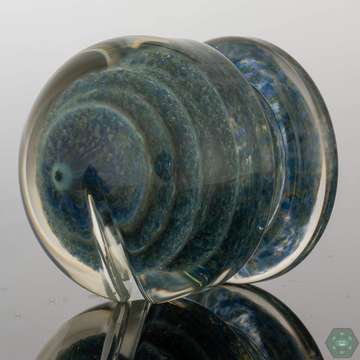 Deschutes Rivers Glass - Blue Sparkle - @deschutes.river.glass - HG