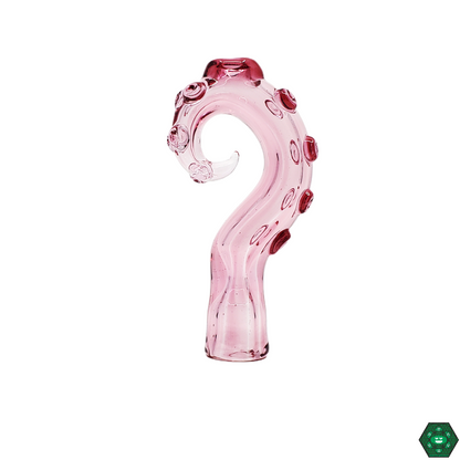 Wicked Glass Gold Ruby Tentacle Onie - Artistic Glass Design