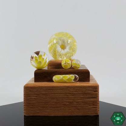  Divleli Glass Slurper Set, made from durable high-quality glass for long-lasting dabbing performance.