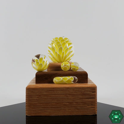  Divleli Glass Terp Pearls and Slurper Kit designed for enhanced dab sessions with superior airflow control.