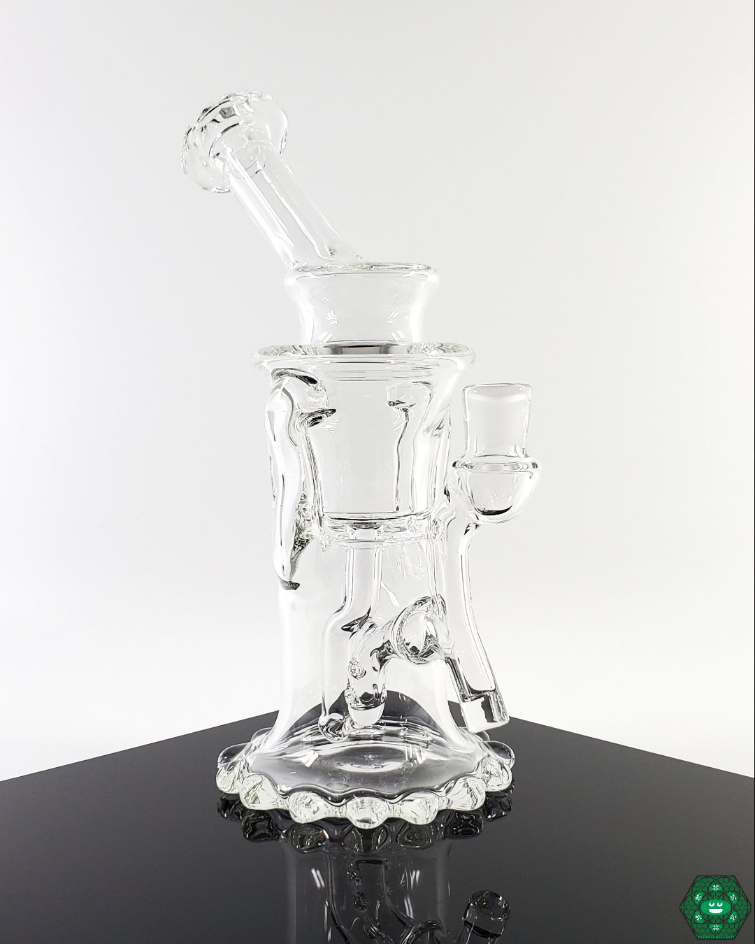 Djinn Glass - Clear Gillcycler #4 - @Djinnglass - HG