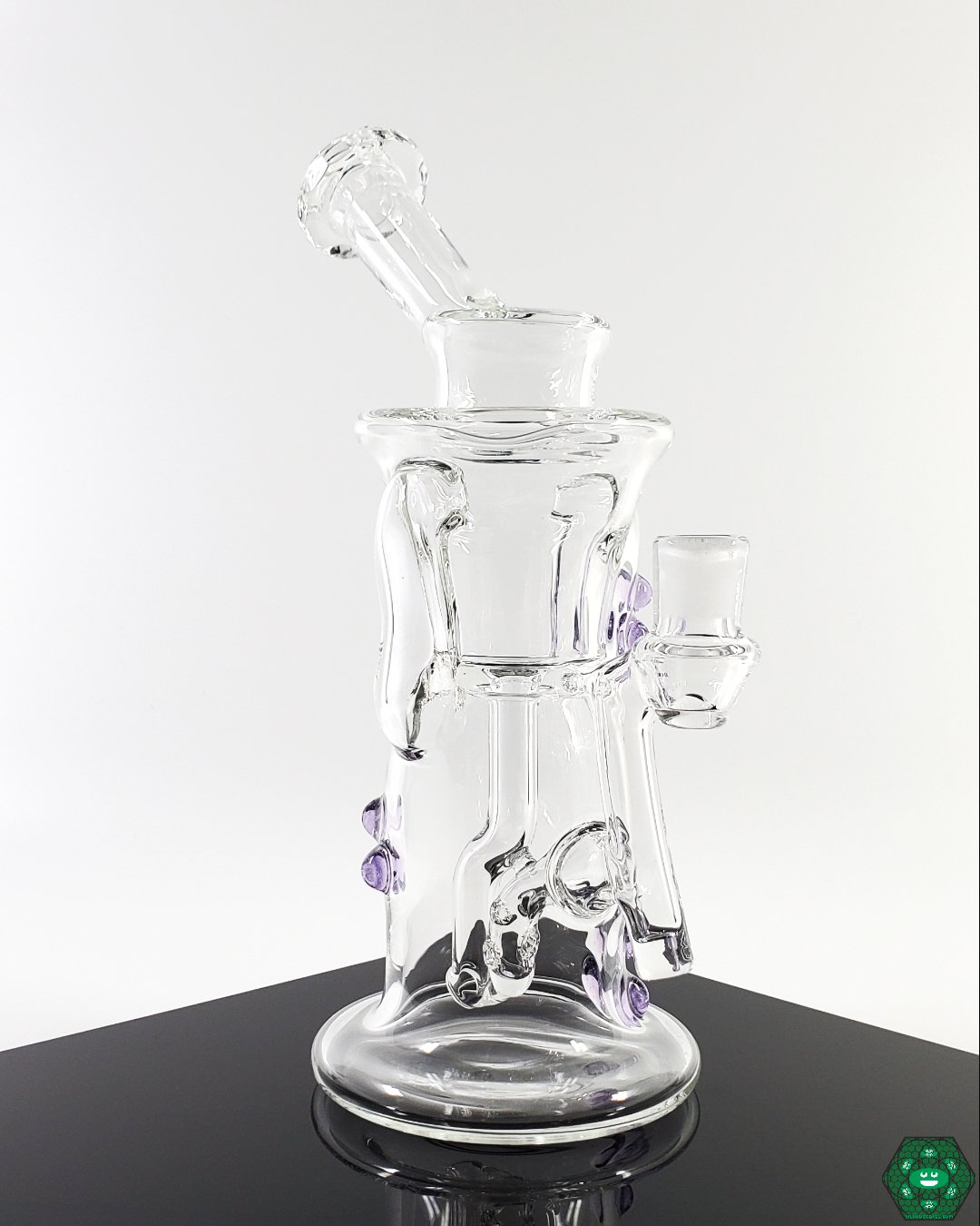 Djinn Glass - Clear Gillcycler #5 - @Djinnglass - HG