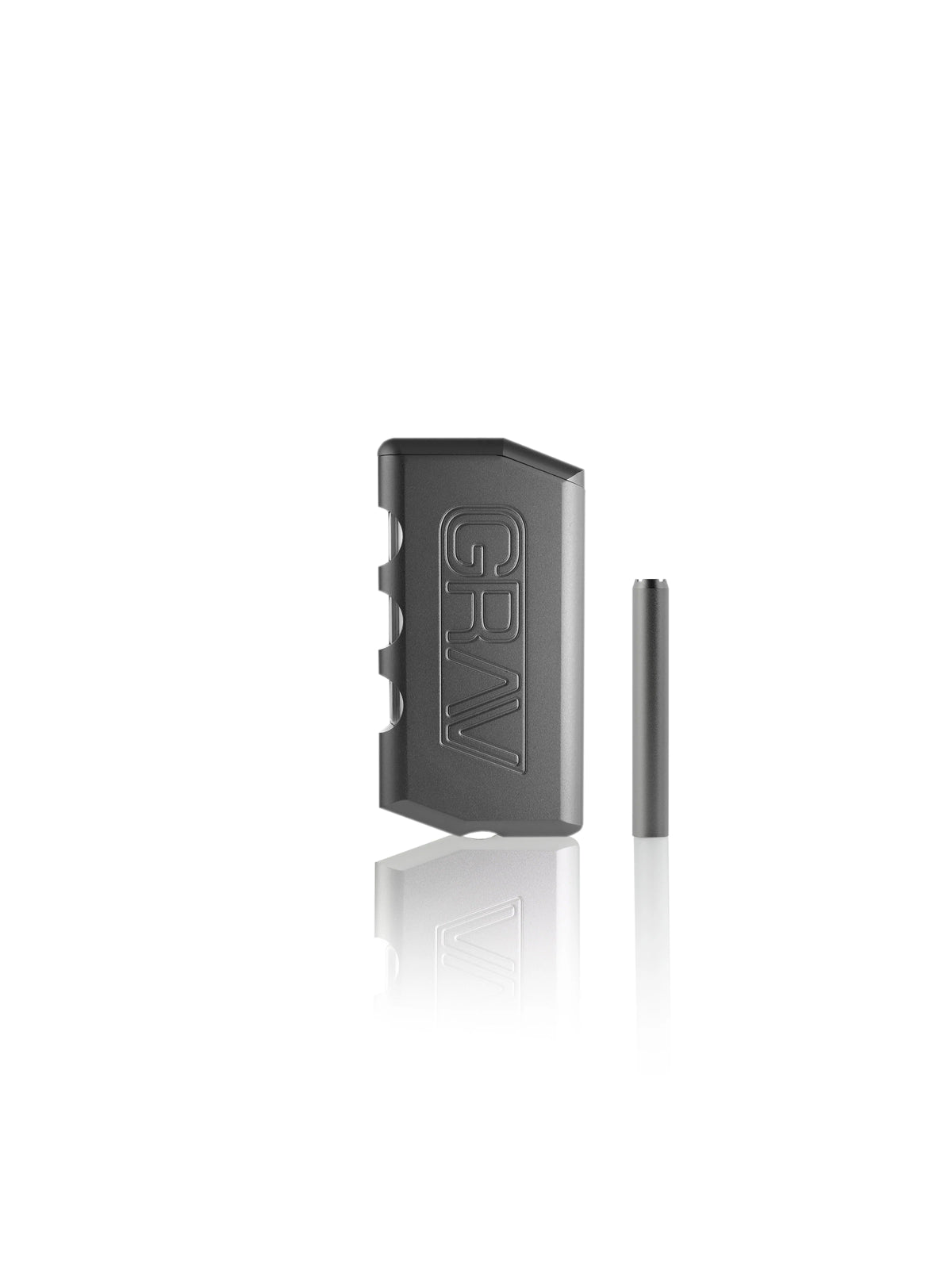 Dugout with Storage: The GRAV® Dugout features two separate chambers, one for flower storage and one for the spring-loaded aluminum taster.