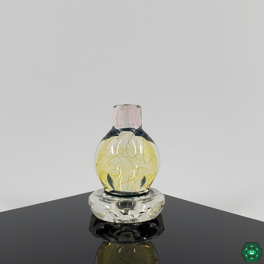 Durable Brick Glass Bubble Cap, a must-have dabbing accessory for optimized vapor control.