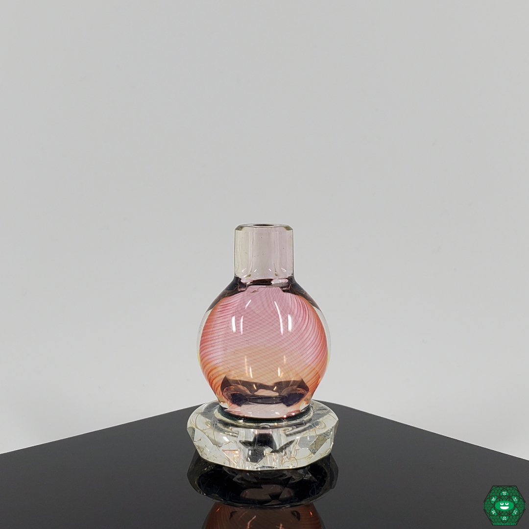 Durable Glass Bubble Carb Cap, a perfect dabbing tool for maintaining airflow and vapor control.