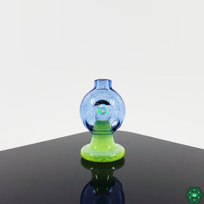 Durable Puffco Carb Cap: Made from high-quality materials, the Soup Glass crushed opal Puffco cap is built for long-lasting use.