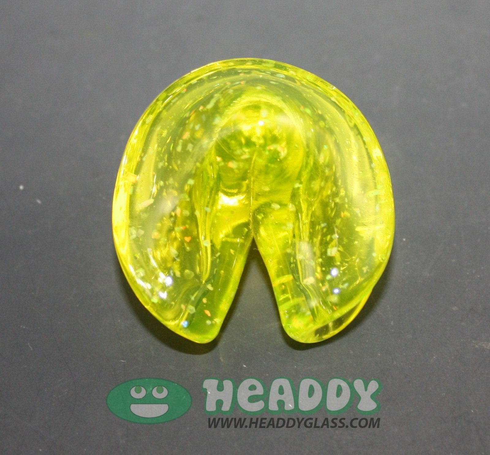 Dux Glass half life opal tech fortune cookie pendant - @DuxGlass - HG