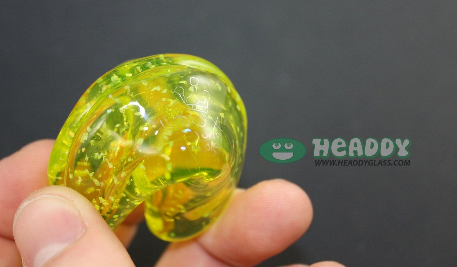 Dux Glass half life opal tech fortune cookie pendant - @DuxGlass - HG