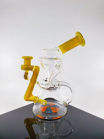 E Box - Lemon Slyme Recycler - @Eboxglassart - HG