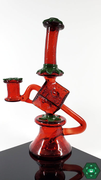 Earl Jr Tesseract 2.0 – Premium handcrafted glass with a geometric design, offering a distinct addition to your glass collection.

