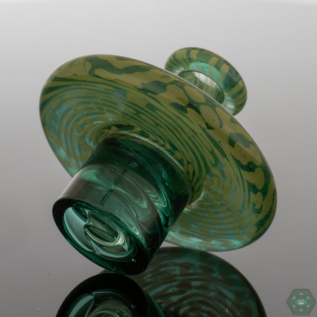 El3ctro B Glass - Spinner Caps 25mm - @El3ctro_B - HG