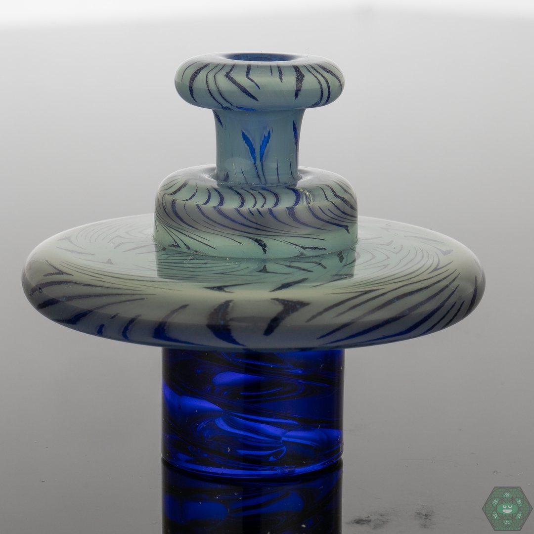 El3ctro B Glass - Spinner Caps 25mm - @El3ctro_B - HG