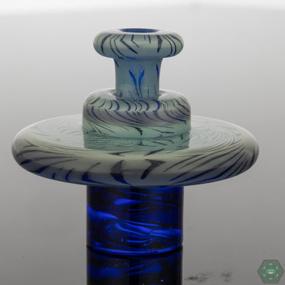 El3ctro B Glass - Spinner Caps 25mm - @El3ctro_B - HG