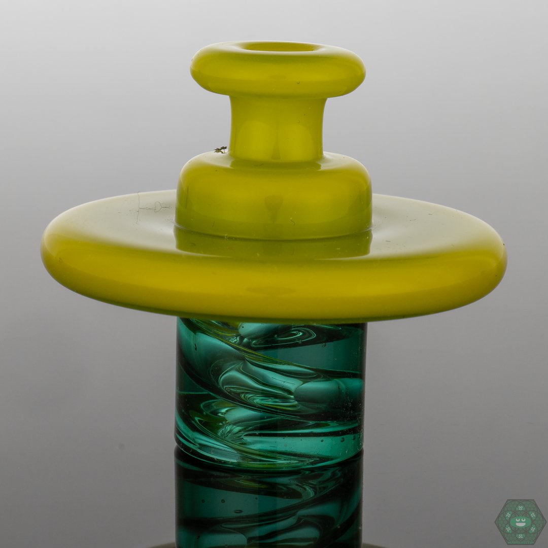 El3ctro B Glass - Spinner Caps 25mm - @El3ctro_B - HG