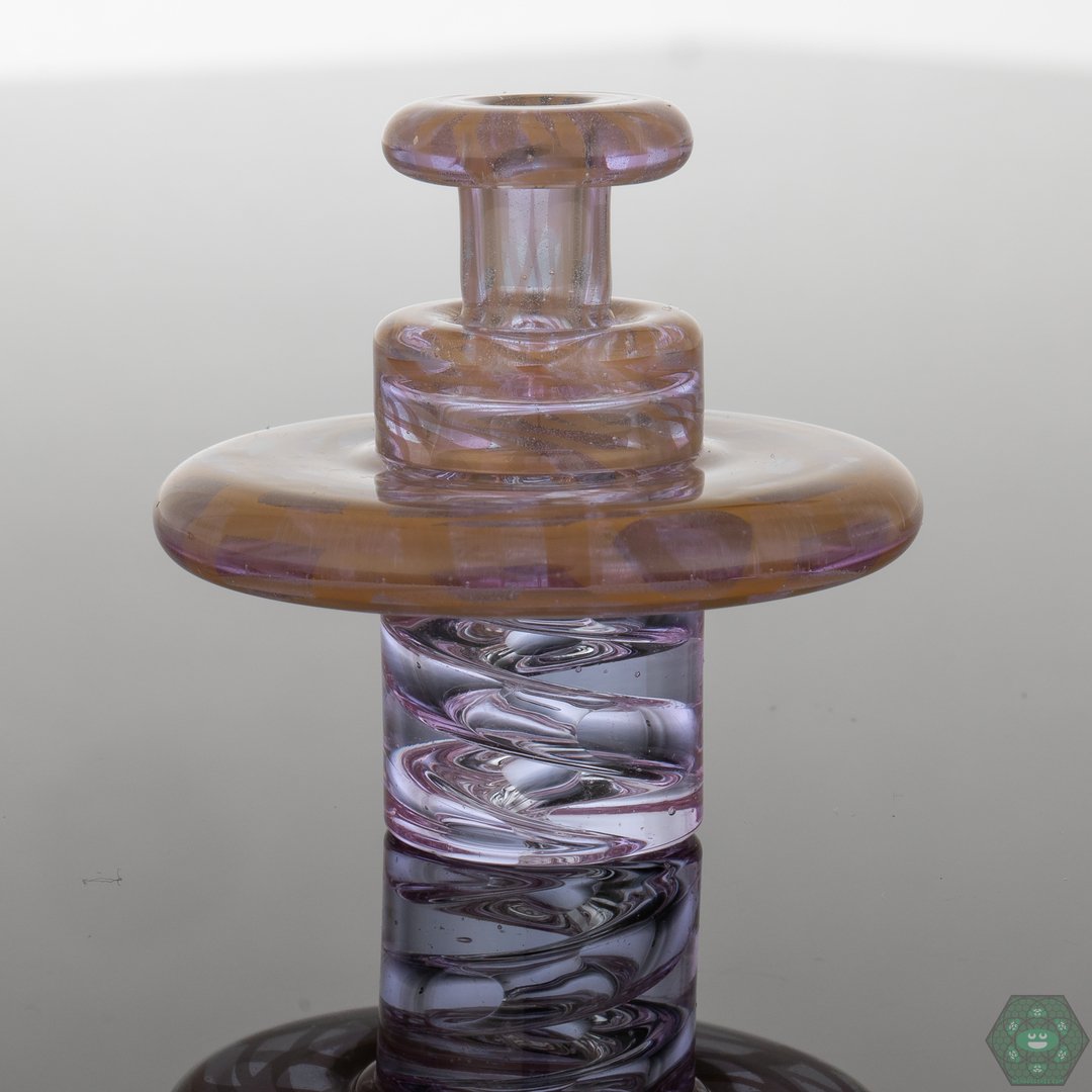 El3ctro B Glass - Spinner Caps 25mm - @El3ctro_B - HG
