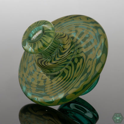 El3ctro B Glass - Spinner Caps 25mm - @El3ctro_B - HG
