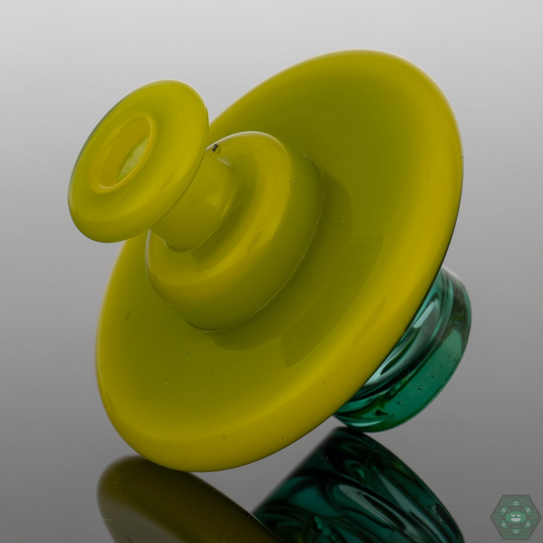 El3ctro B Glass - Spinner Caps 25mm - @El3ctro_B - HG
