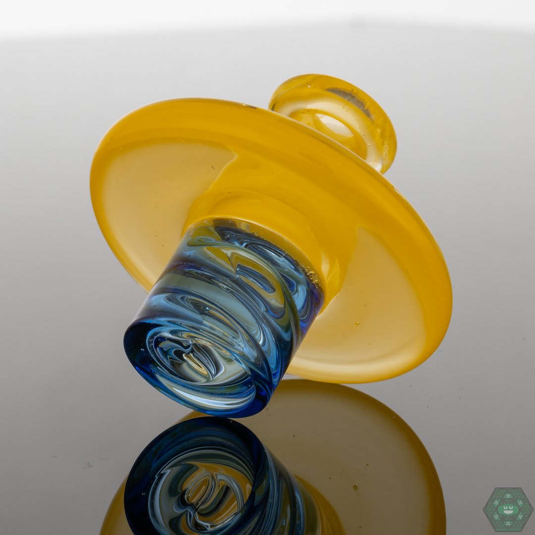 El3ctro B Glass - Spinner Caps 25mm - @El3ctro_B - HG