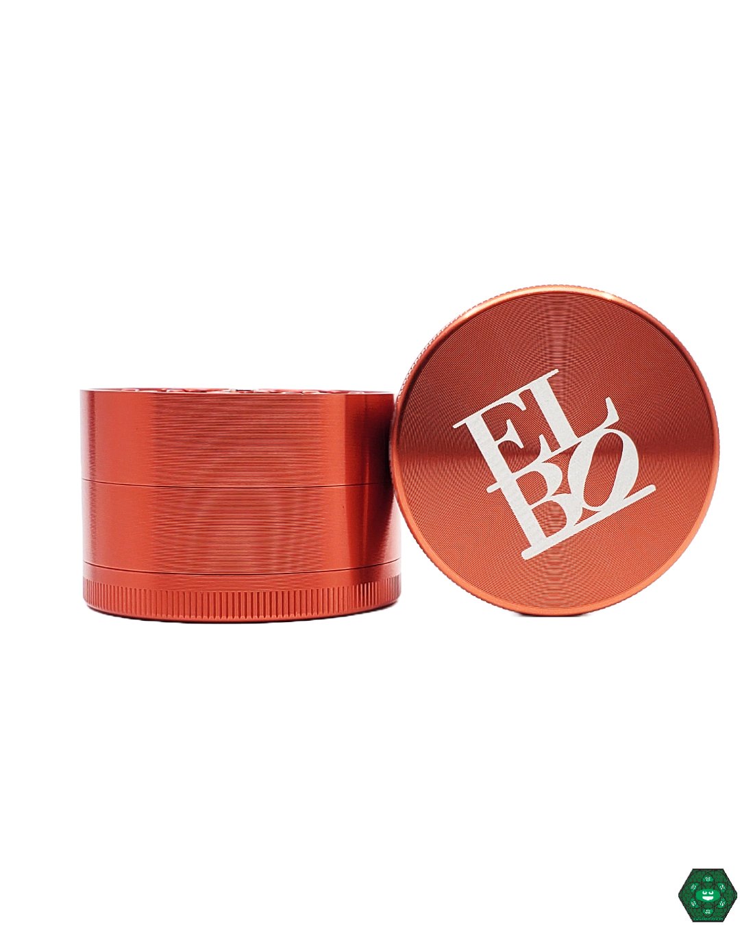 Elbo Medium Grinder in black, providing a classic and durable design with a 4-stage system for consistent and efficient herb grinding.