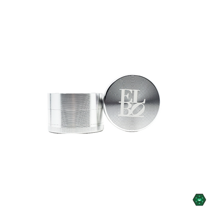  Elbo Medium Grinder in hand, demonstrating its compact size and ergonomic grip, perfect for portable, on-the-go grinding.