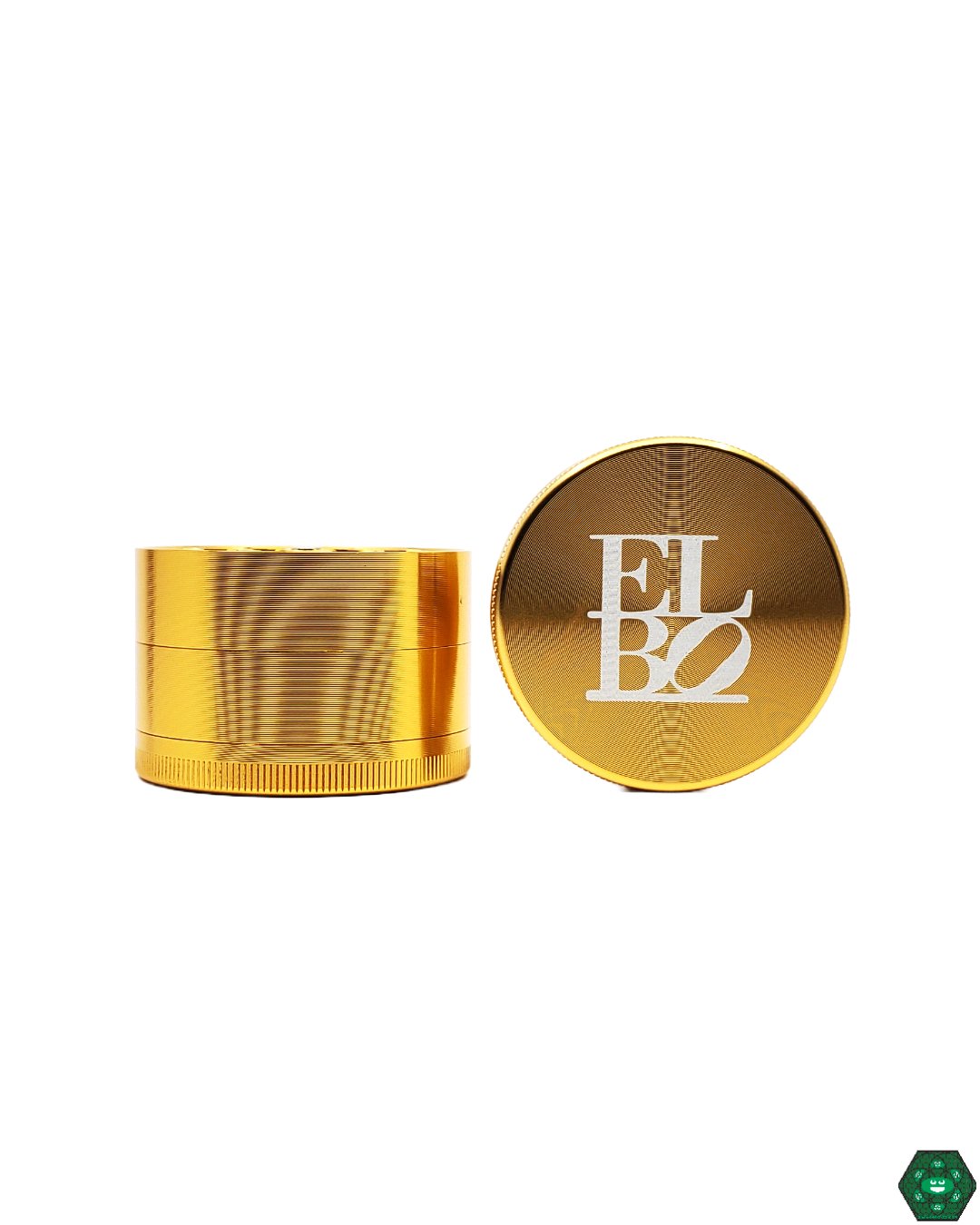 Elbo Medium Grinder in red, offering a stylish, durable design with a 4-stage system for smooth, consistent grinding.