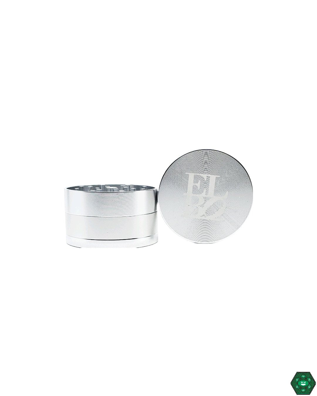 Elbo Supply Co Large Grinder in black, featuring a bold, timeless design and built for durability and efficient grinding performance.