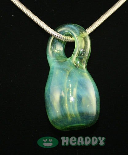 Elevate Glass klein bottle pendants - Headdy Glass