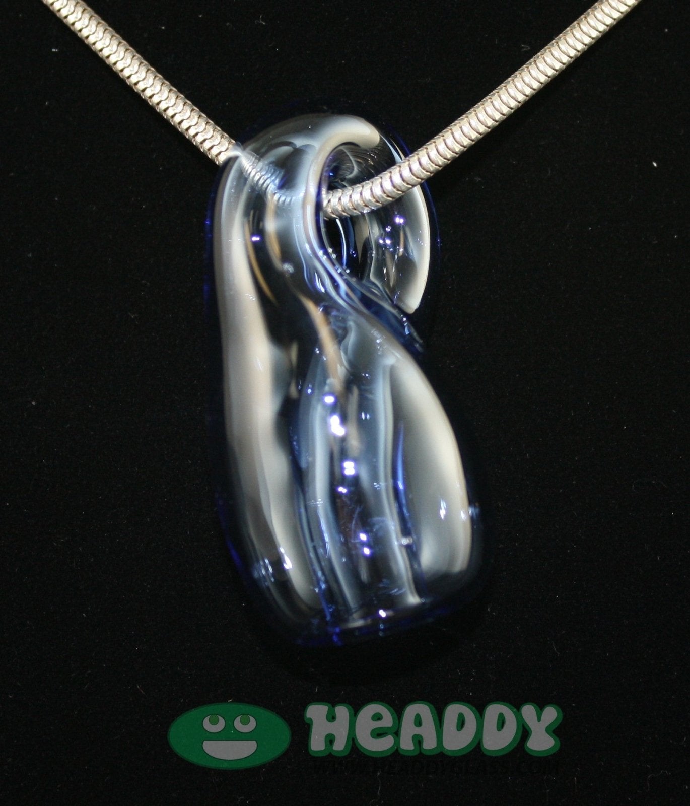 Elevate Glass klein bottle pendants - Headdy Glass