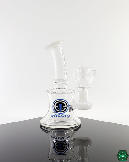  Encore Glass 5” Banger Hanger, a durable and compact rig designed for filtered draws and optimal vaporization.
