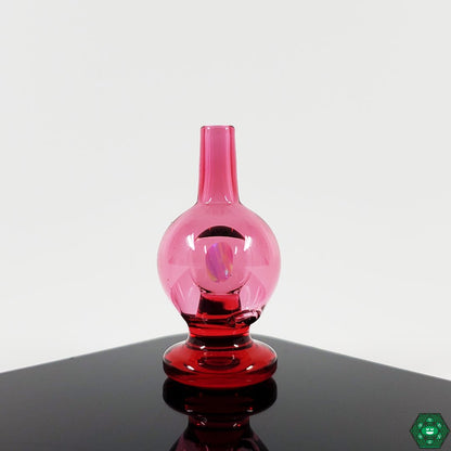 Enhanced Vapor Consistency: Soup Glass Full Color Bubble Caps are designed to provide consistent vapor production through controlled airflow.