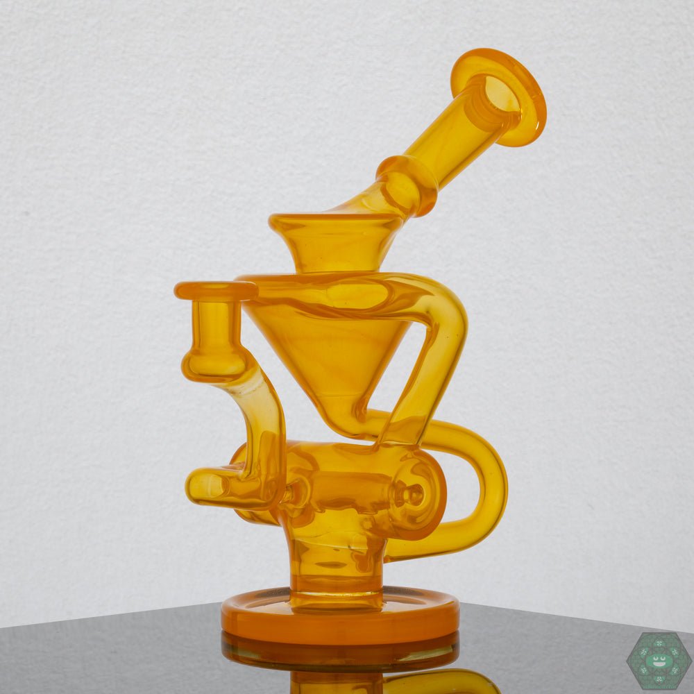 Eric Law Glass Recycler, a limited-edition 6.5-inch rig that includes a collector’s authenticity sticker.