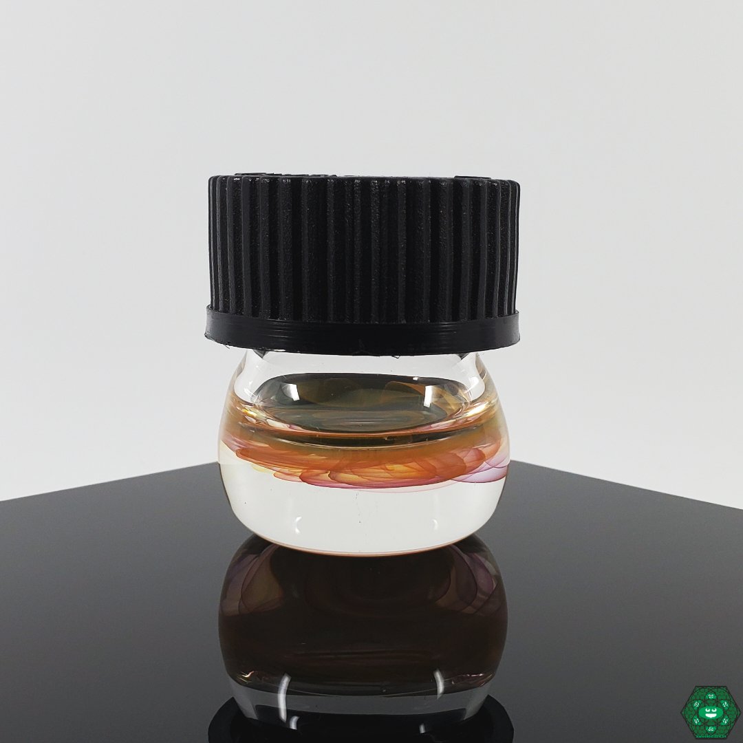  Erin Cartee Dab Jars, unique, handcrafted storage jars for concentrates, providing stylish, compact storage, meticulously handcrafted with attention to detail, ideal for any collection seeking a creative touch.