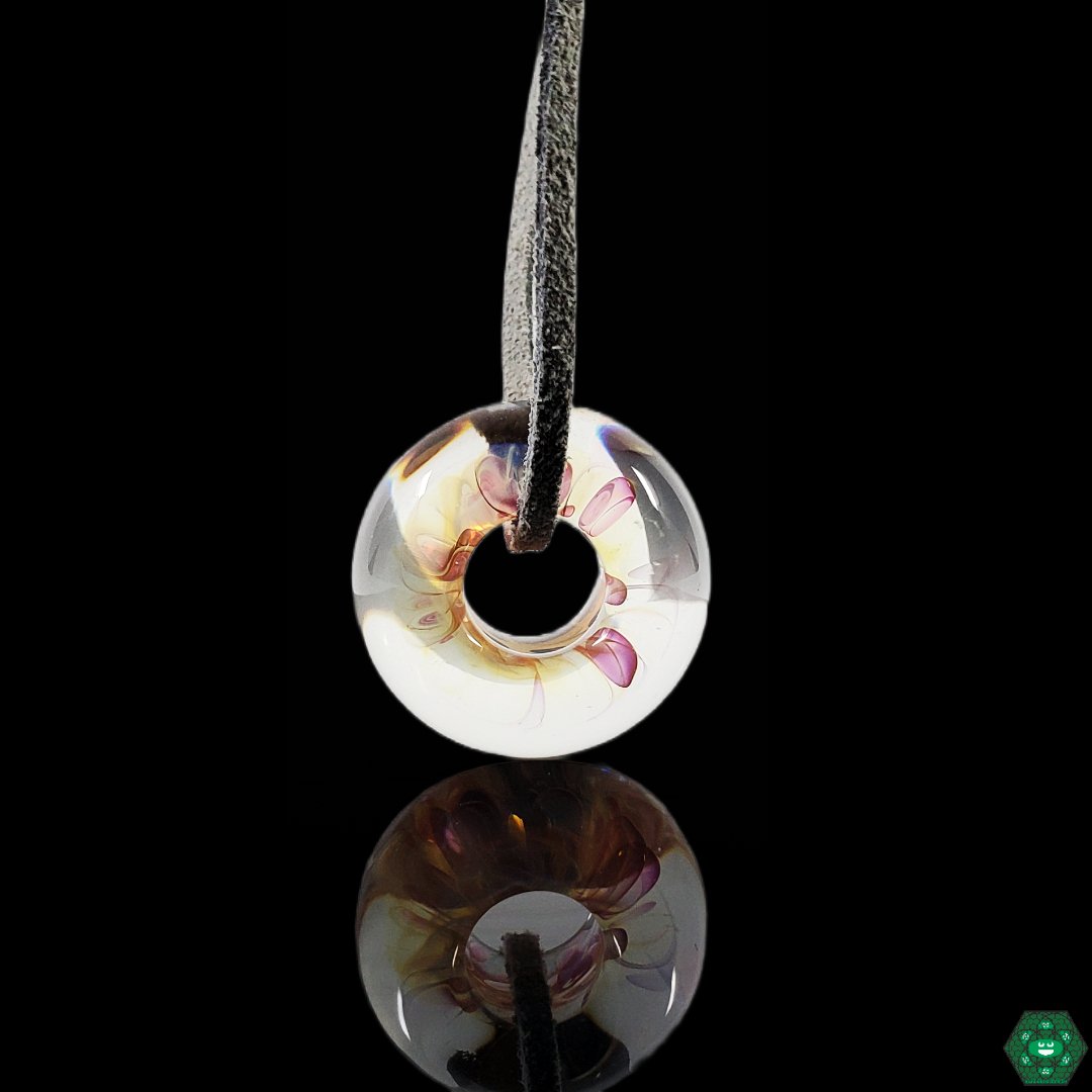 Erin Cartee Glass Bead with an intricate handcrafted design, making it a striking addition to any glass collection.