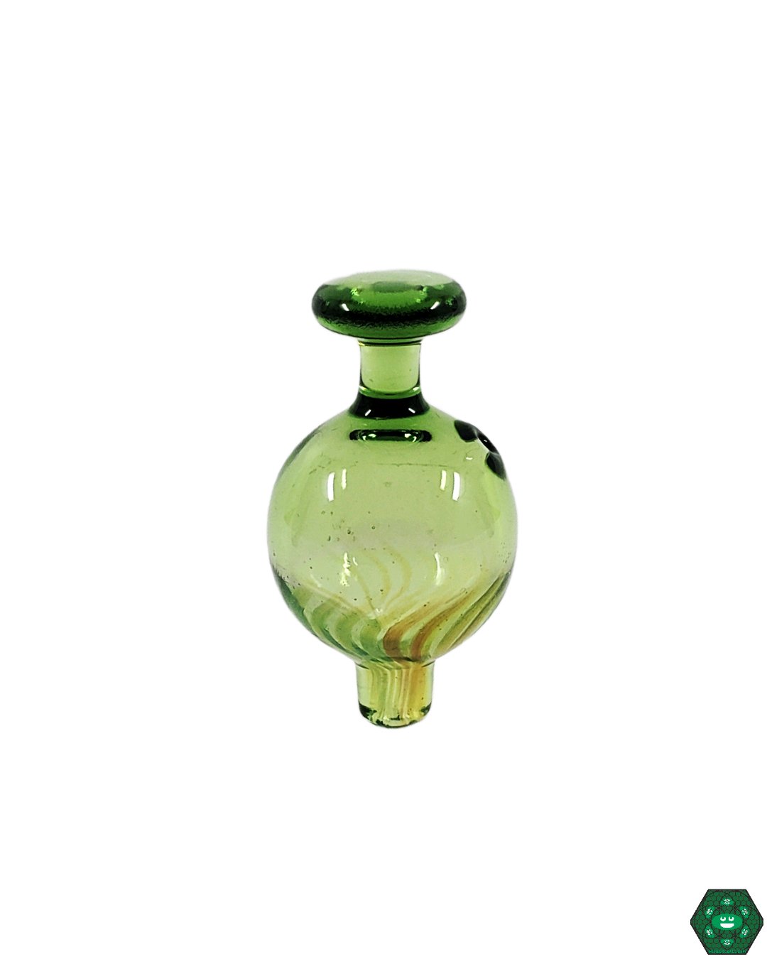 ET Glass Bubble Caps featuring a durable and stylish design, ensuring smoother hits and enhanced flavor retention.