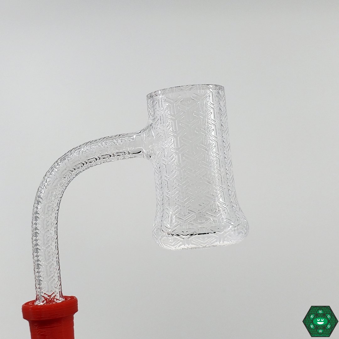  Evan Shore Quartz Trippy Banger featuring a custom artistic design for maximum heat retention and rich flavor preservation
