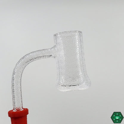  Evan Shore Quartz Trippy Banger featuring a custom artistic design for maximum heat retention and rich flavor preservation
