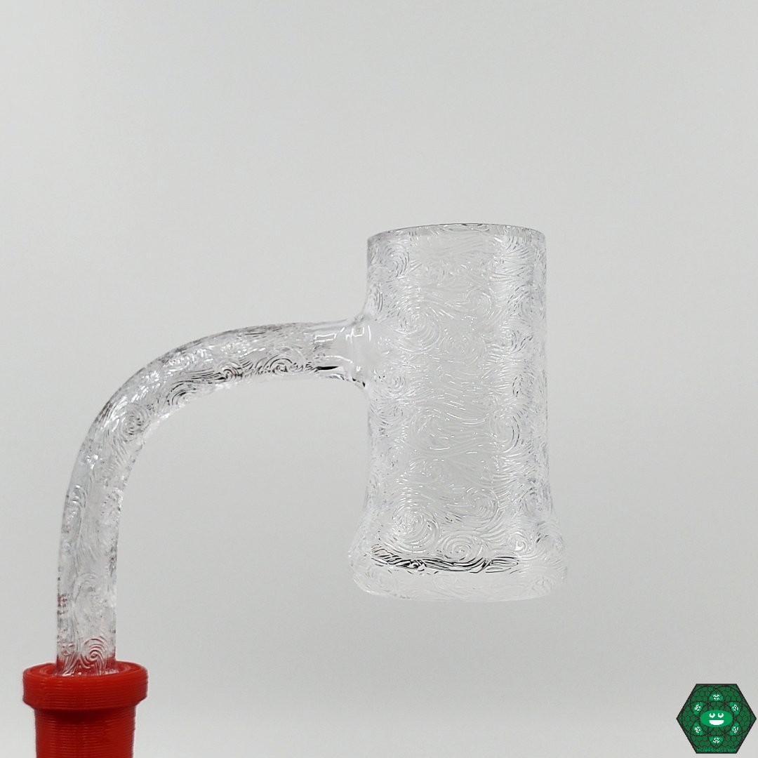  Evan Shore Trippy Banger, a premium quartz banger designed for enhanced dabbing with optimal heat distribution and unique patterns.