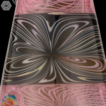 F Time Glass - Pink & White Tube - @Ftimeglass - HG