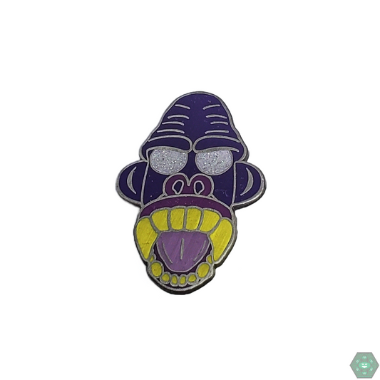 Firefly Glass Hat Pin, a lightweight and durable handcrafted glass accessory, ideal for fans of wearable glass art and unique accessories