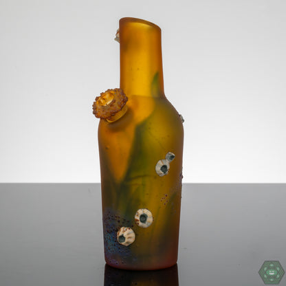 Functional Art Glass Rig: The Whitney Harmon Barnacle Chubby Bubby Rig is both a collectible art piece and a functional rig, blending personality and usability in one remarkable form.